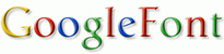 创建google字体的网站