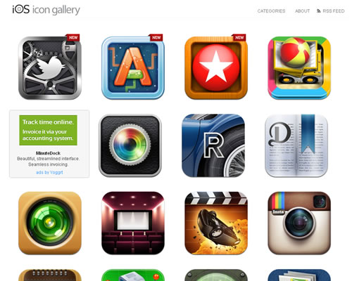 iOS图标：iOS Icon Design Gallery