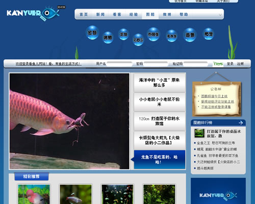 中国观赏鱼水族第一门户：图酷