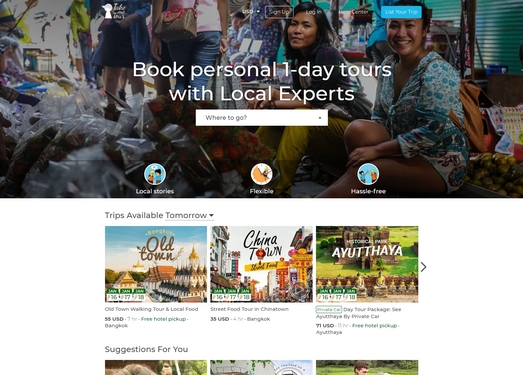 TakeMeTour|泰国本土旅游指南