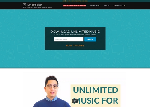 TunePocket|免版税商用背景音乐库