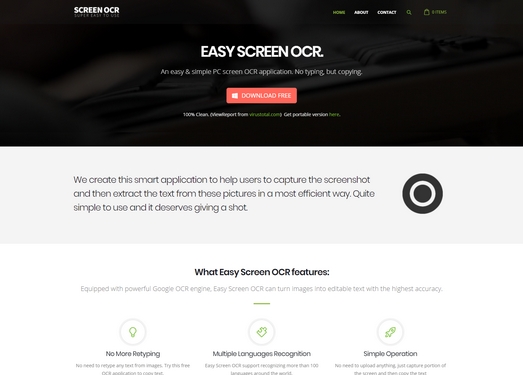 EasyScreenOCR|免费图片文字识别转换工具