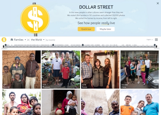 DollarStreet|美元街世界家庭生活写照