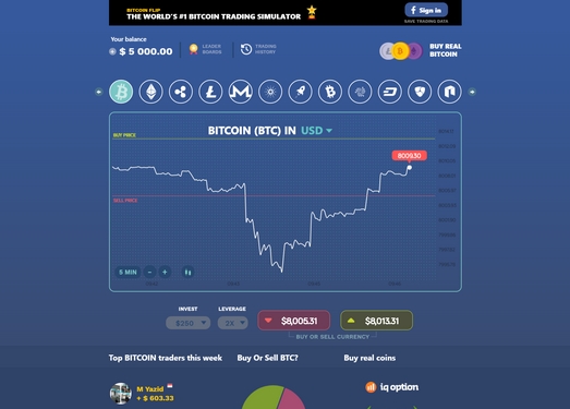 BitcoinFlip|数字货币模拟交易工具