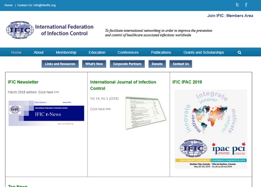 IFIC|国际感染控制联合会