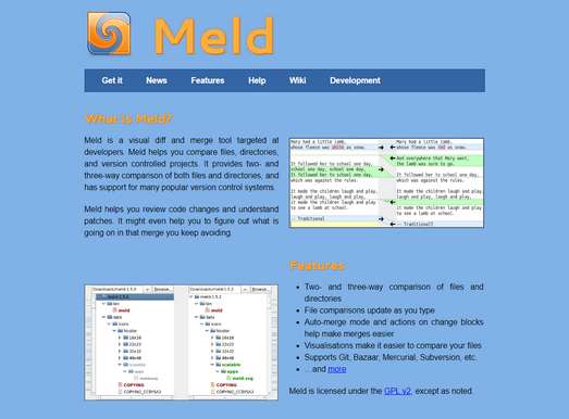 Meld|可视化文件和文件夹对比