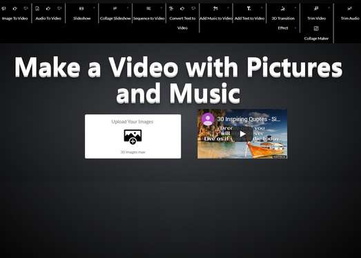 Imagetovideo|在线图片转视频编辑工具