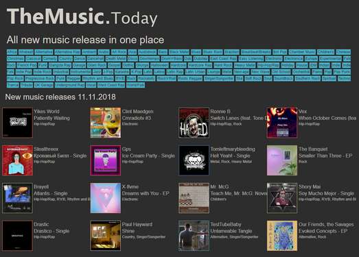 MusicToday|独立音乐搜索和下载网