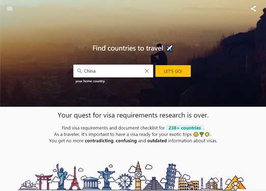 VisaList|全球旅行签证大全指南